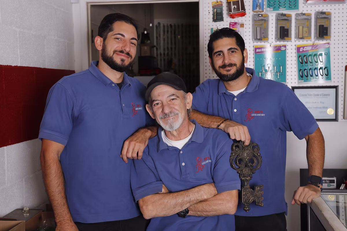 The Abe's Lock and Key team